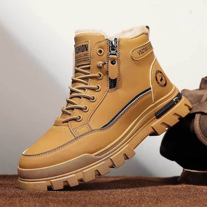 Waterproof Winter Boot - Bottes d'hiver pour hommes, grandes tailles,