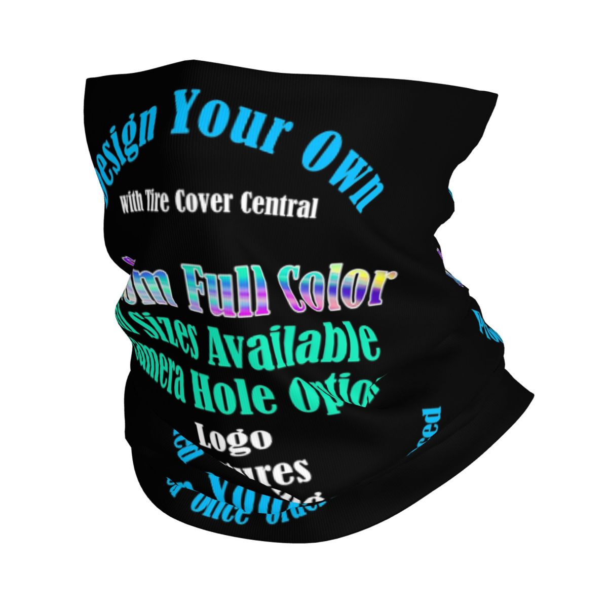 Neck Gaiter Fleece - Guêtre de cou imprimée personnalisée pour