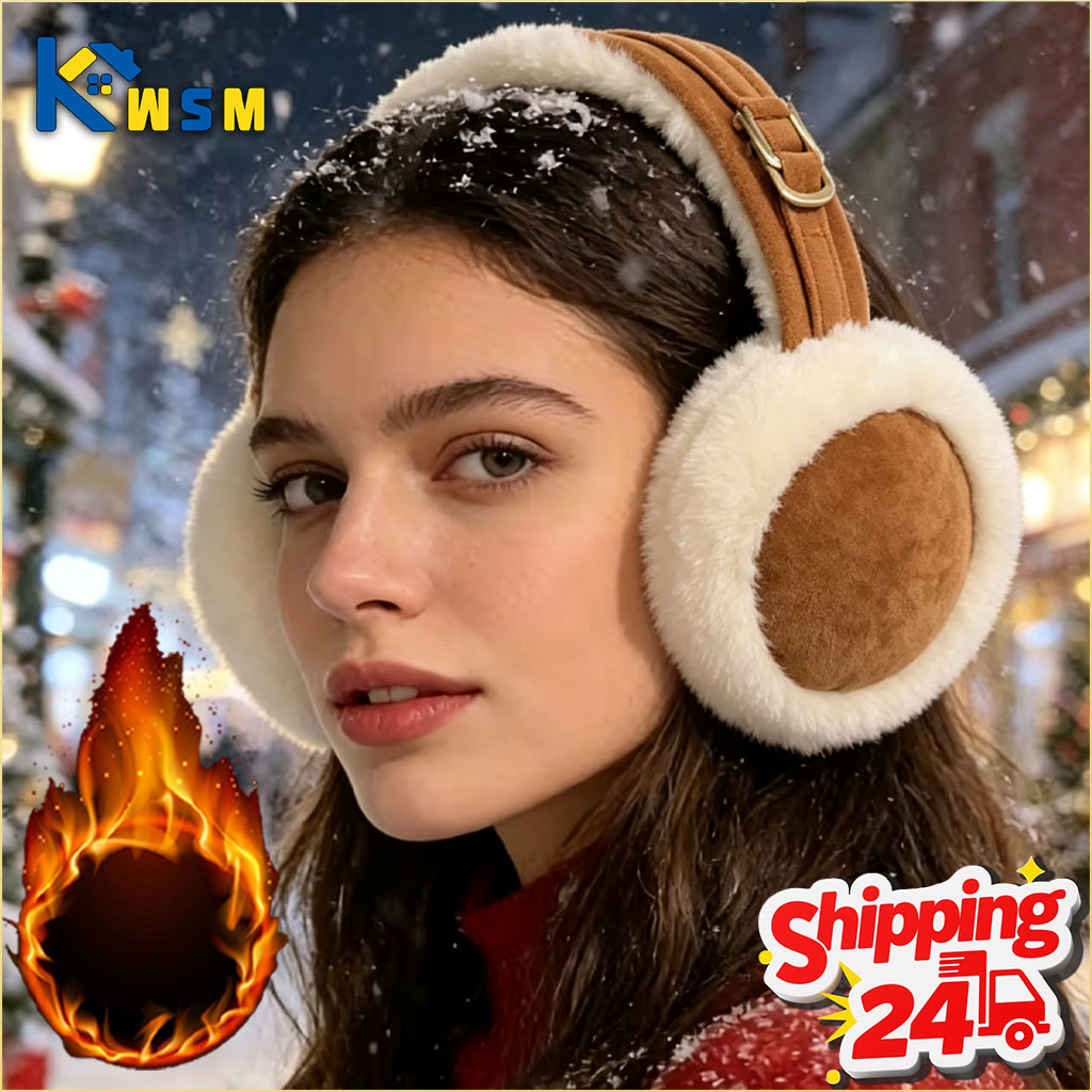 Earmuffs Foldable - 1-3 pièces Cache-oreilles d'hiver doux, chauds,