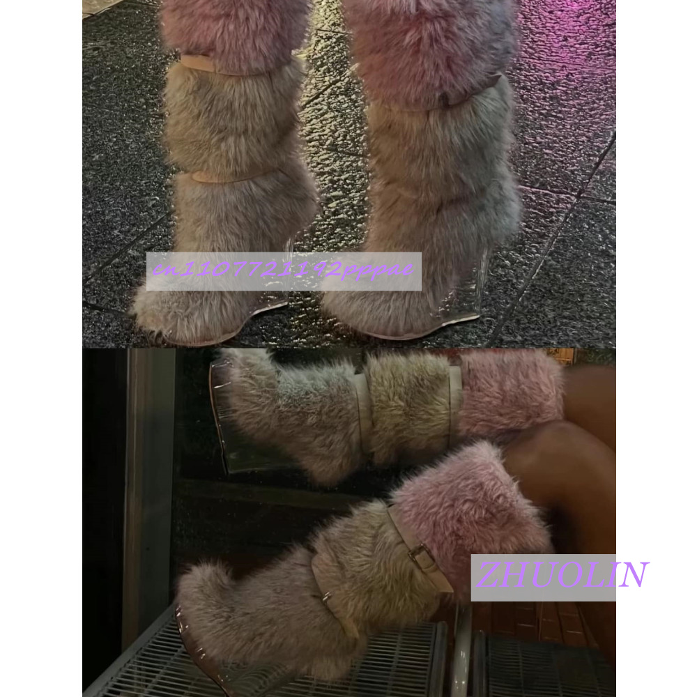 Bottes compensées transparente - Waterproof Winter Boot avis et prix