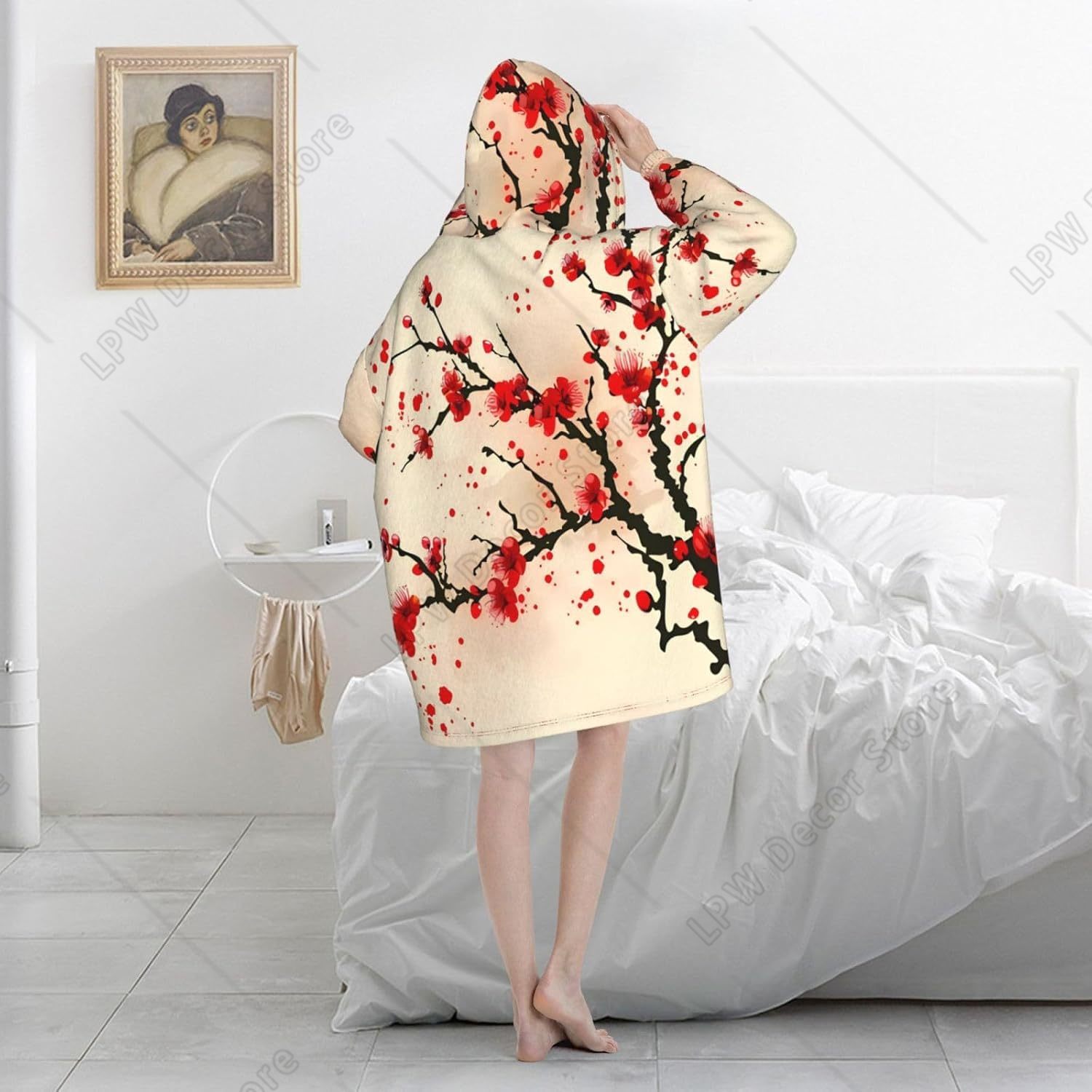 Couverture à capuche en sherpa - Sherpa Hoodie Fleece avis et prix