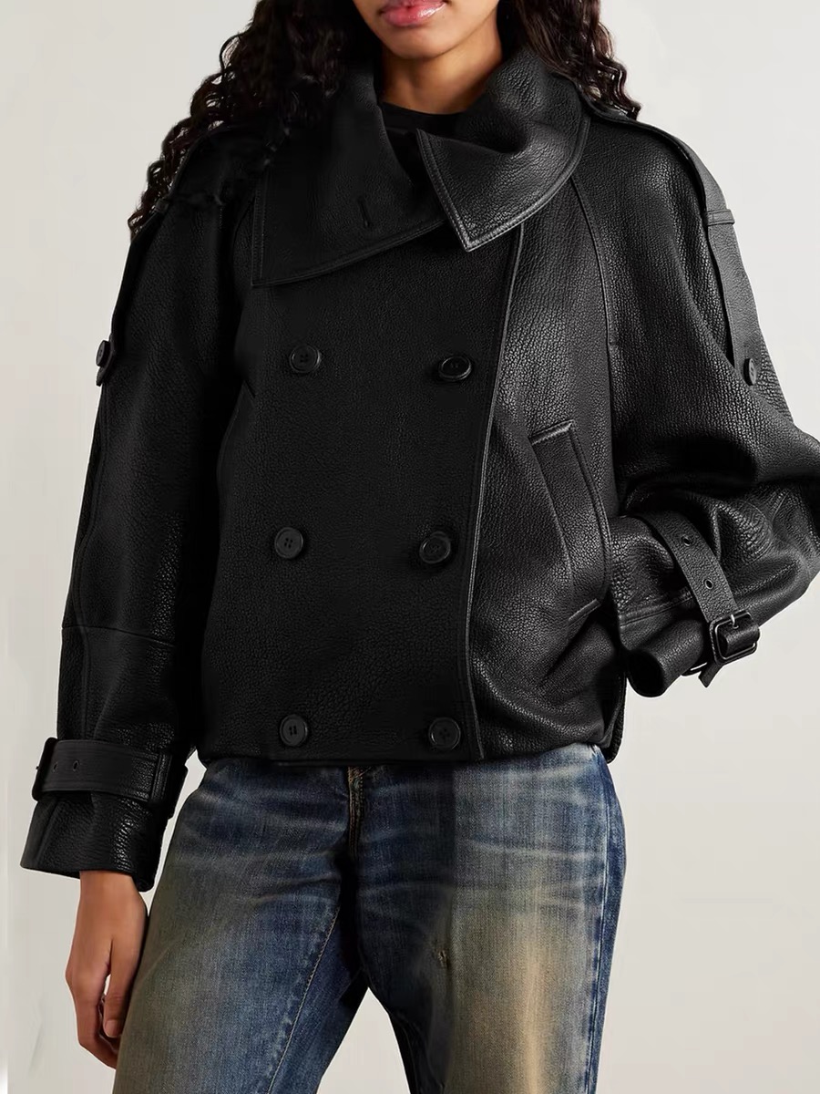 Veste en cuir véritable tendan - Down Jacket Packable avis et prix