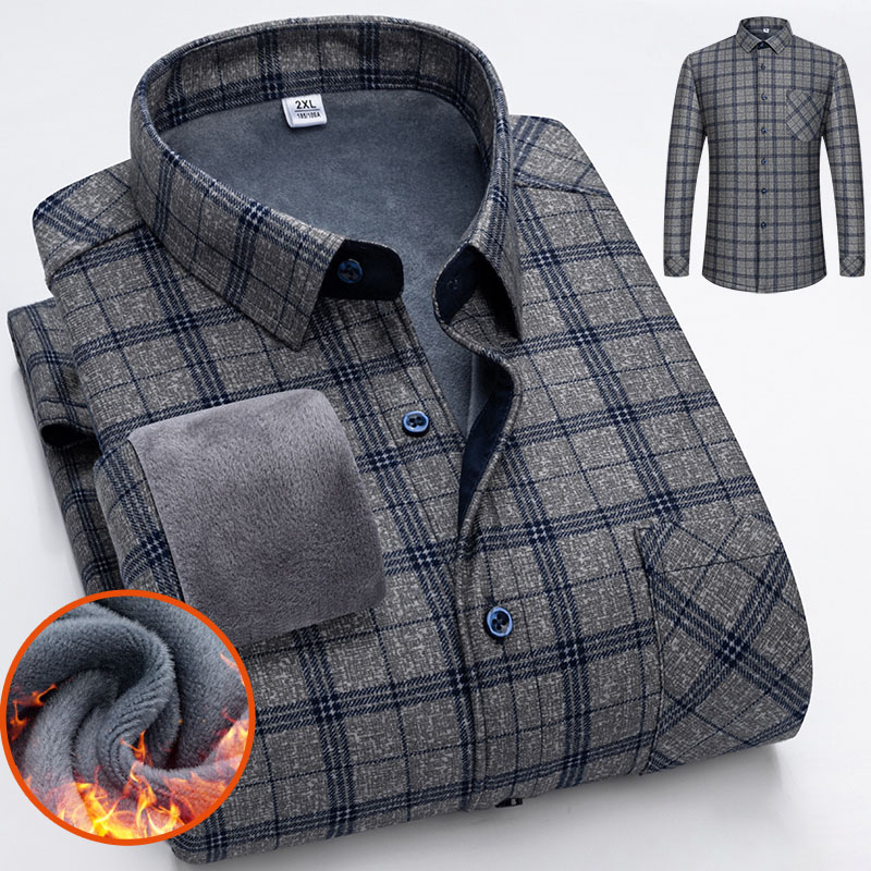Chemises polaires épaisses pou - Flannel Shirt Lined avis et prix